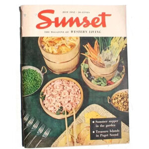Vtg July 1952 Sunset Magazine Western living - Travel LANDSCAPING Remodeling